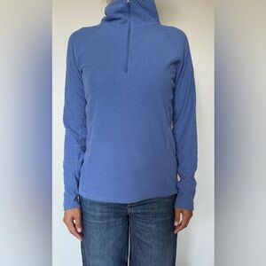 Columbia Women's Blue Half Zip Pullover